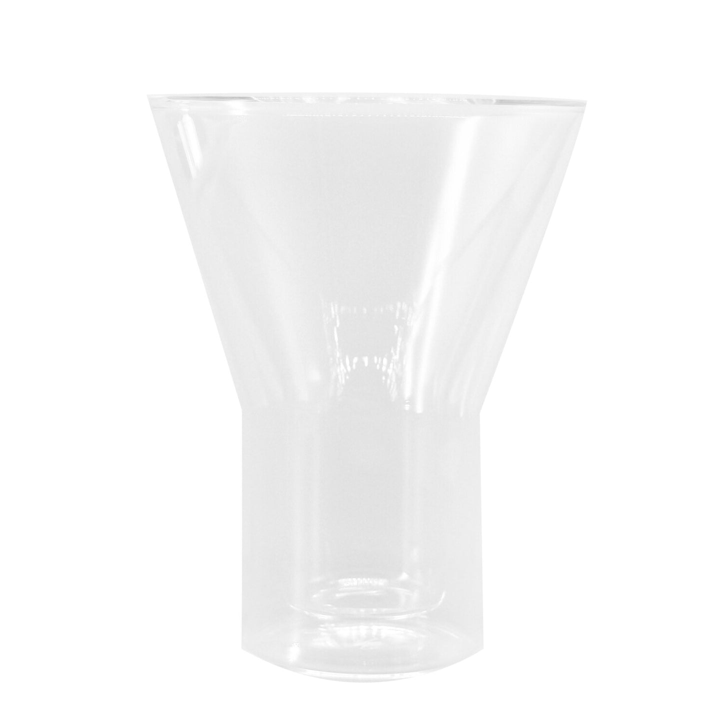 Vaso de vidrio Y