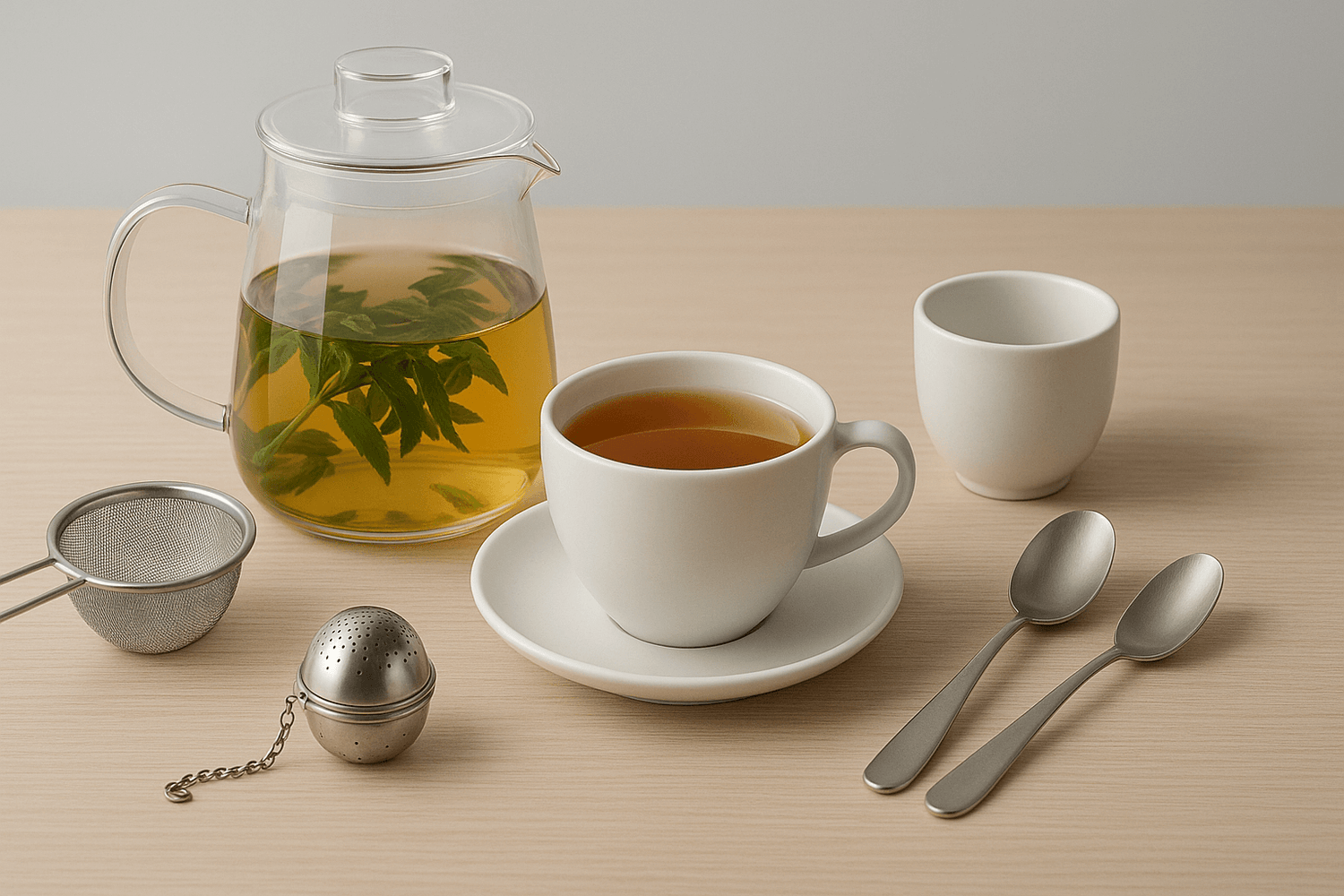 Kit básico para té y tisanas