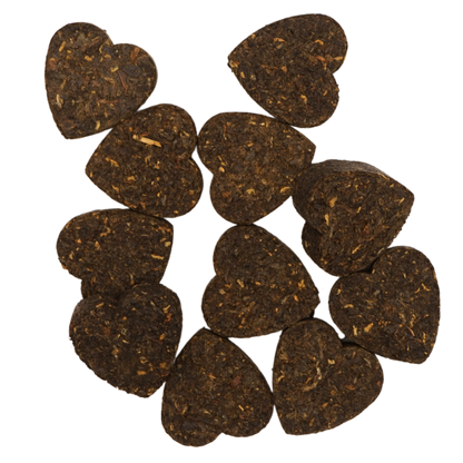 Té Negro en Forma de Corazón